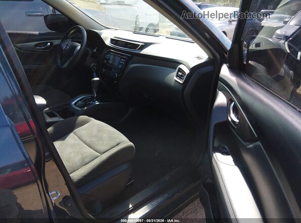 KNMAT2MT9GP692725 2016 NISSAN ROGUE Dark Blue წინა სალონის ხედი
