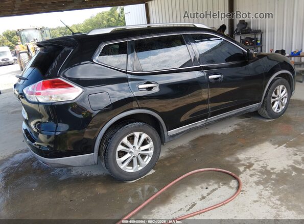 KNMAT2MT9GP717638 2016 NISSAN ROGUE Black Задня права чверть