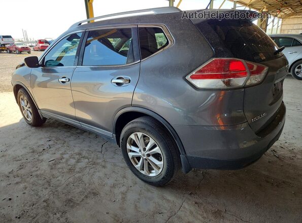 KNMAT2MT9GP735329 2016 NISSAN ROGUE Серый Задняя левая четверть