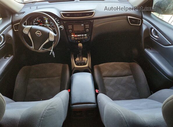 KNMAT2MT9GP735329 2016 NISSAN ROGUE Серый Вид панели приборов
