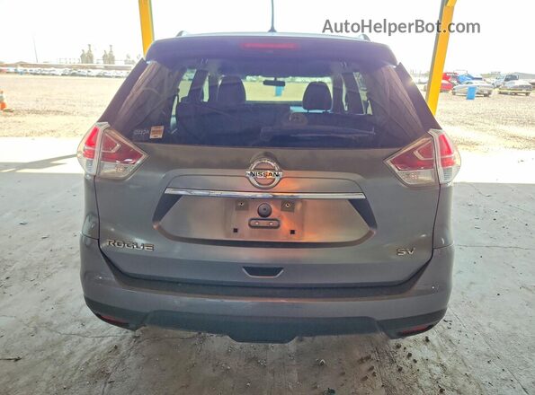 KNMAT2MT9GP735329 2016 NISSAN ROGUE Серый Вид сзади