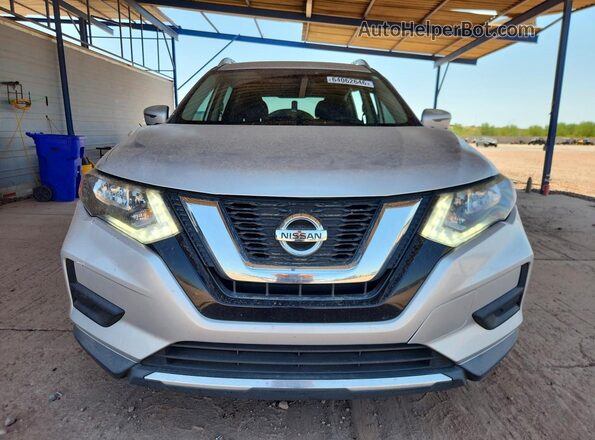 KNMAT2MT9HP533608 2017 NISSAN ROGUE Silver Front view