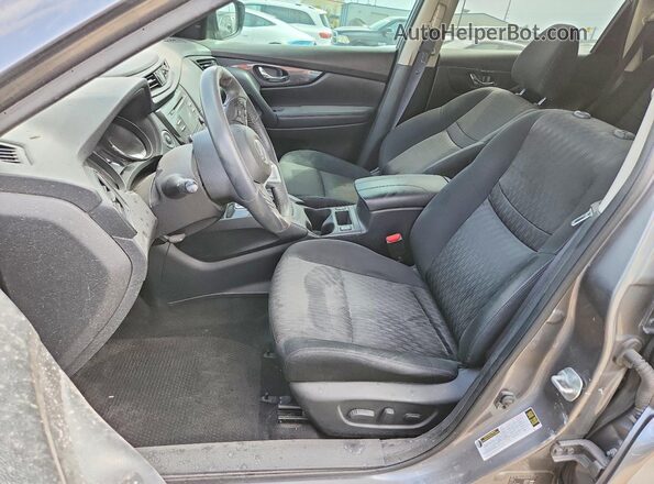 KNMAT2MT9HP572893 2017 NISSAN ROGUE Gray Սալոնի դիմացի տեսք