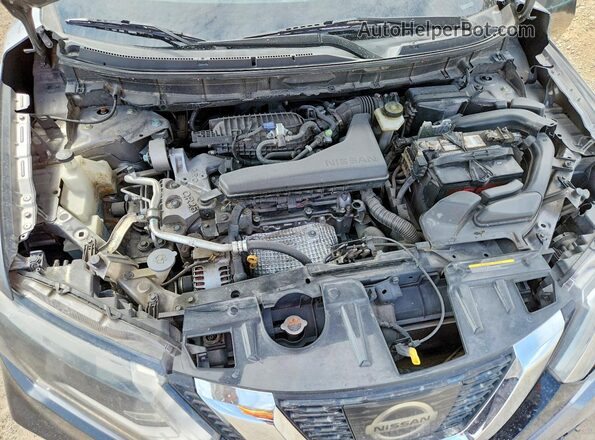 KNMAT2MT9HP572893 2017 NISSAN ROGUE Gray Սալոնի հետևի տեսք