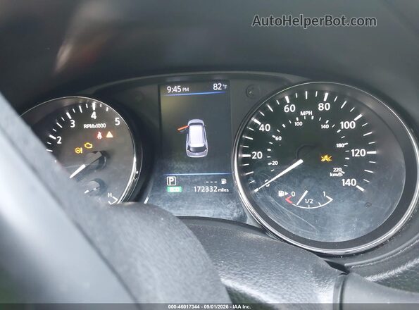 KNMAT2MT9JP531153 2018 NISSAN ROGUE Синий Вид задних сидений