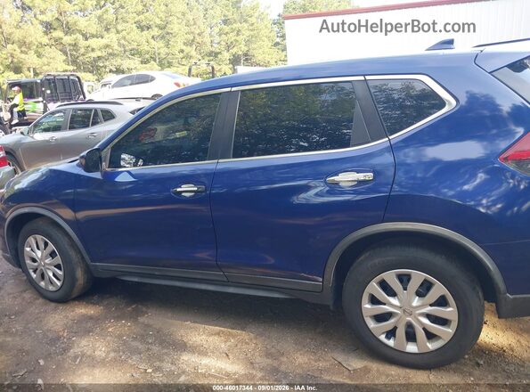 KNMAT2MT9JP531153 2018 NISSAN ROGUE Синий Панорамный вид салона 360°