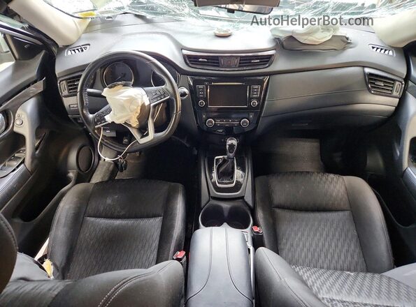 KNMAT2MT9KP507548 2019 NISSAN ROGUE Silver Widok deski rozdzielczej
