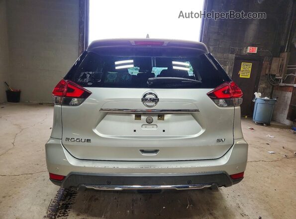 KNMAT2MT9KP507548 2019 NISSAN ROGUE Silver Widok z tyłu