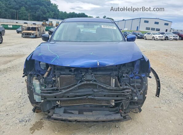 KNMAT2MTXHP594739 2017 NISSAN ROGUE Синий Вид спереди