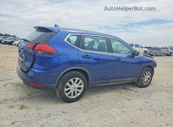 KNMAT2MTXHP594739 2017 NISSAN ROGUE Синий Задняя правая четверть