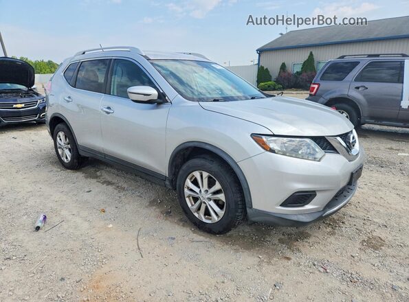 KNMAT2MV0GP706884 2016 NISSAN ROGUE Silver Առջևի աջ