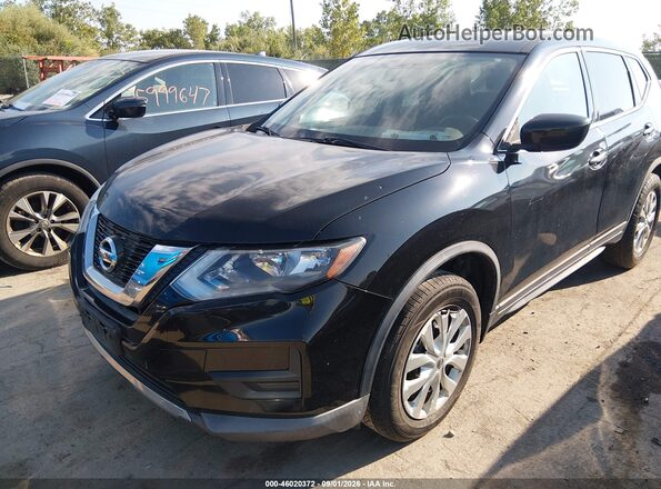 KNMAT2MV0HP569138 2017 NISSAN ROGUE Black წინა ხედი