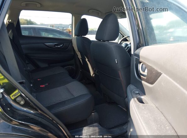 KNMAT2MV0HP569138 2017 NISSAN ROGUE Black VIN კოდის სტიკერის ხედი