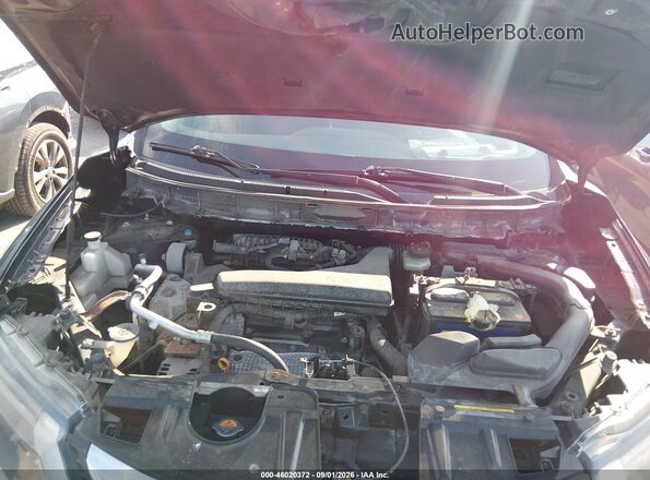 KNMAT2MV0HP569138 2017 NISSAN ROGUE Black უკანა ხედი