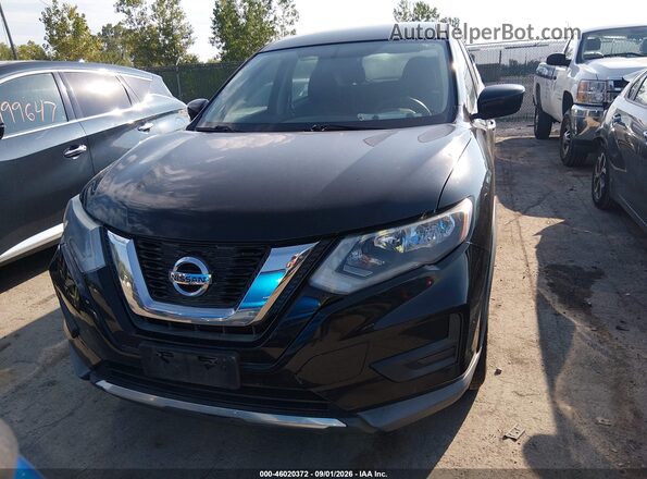 KNMAT2MV0HP569138 2017 NISSAN ROGUE Black ხელსაწყოთა პანელის ხედი