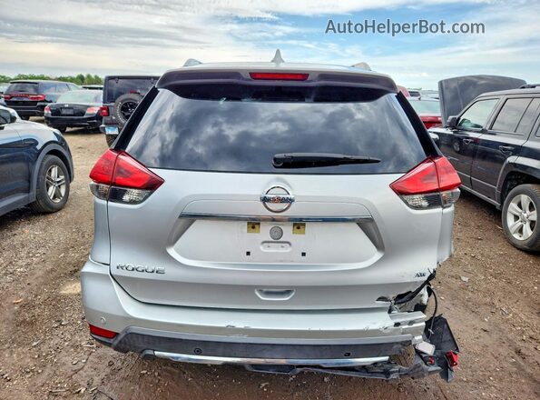 KNMAT2MV0KP519248 2019 NISSAN ROGUE Silver უკანა ხედი