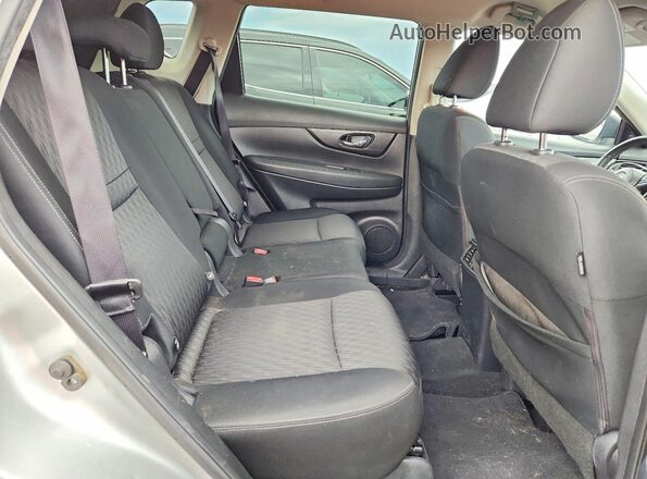 KNMAT2MV0KP519248 2019 NISSAN ROGUE Silver უკანა სავარძლების ხედი
