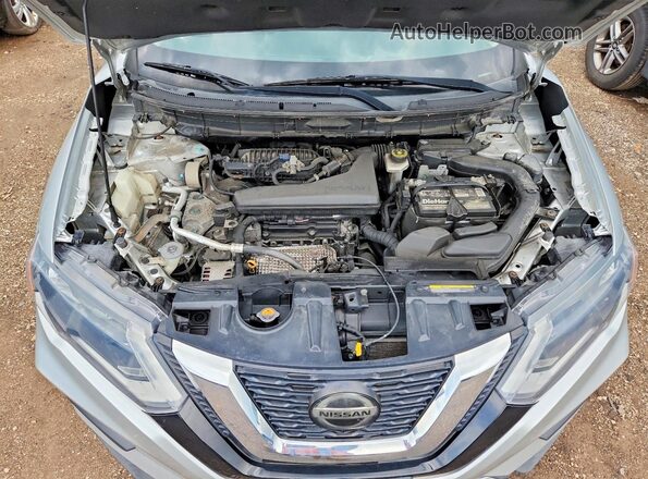 KNMAT2MV0KP519248 2019 NISSAN ROGUE Silver უკანა სალონის ხედი