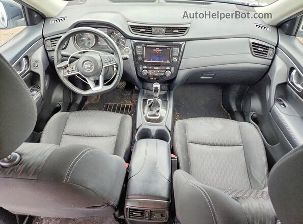 KNMAT2MV0KP519248 2019 NISSAN ROGUE Silver წინა პანელის ხედი
