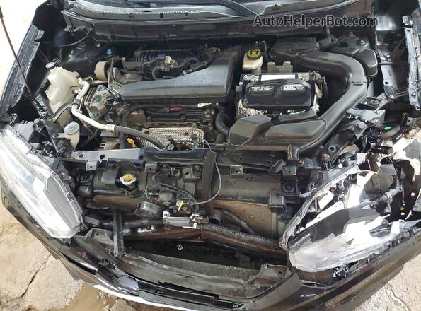 KNMAT2MV0LP534768 2020 NISSAN ROGUE Black ძრავის განყოფილების ხედი