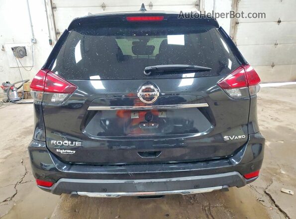KNMAT2MV0LP534768 2020 NISSAN ROGUE Black უკანა ხედი