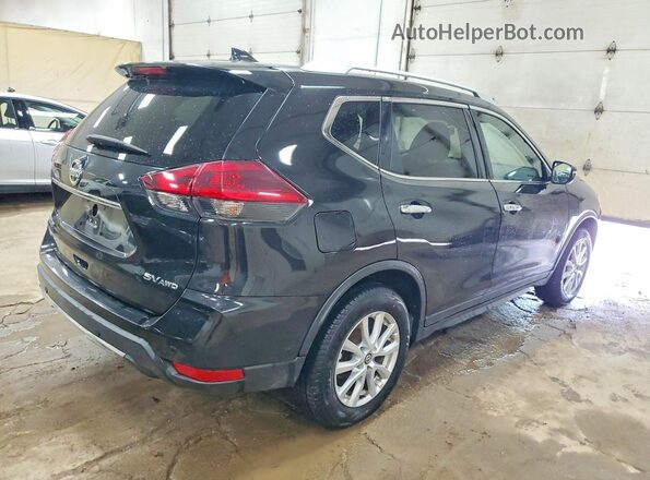 KNMAT2MV0LP534768 2020 NISSAN ROGUE Black უკანა მარჯვენა