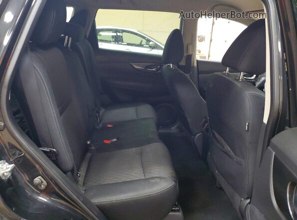 KNMAT2MV0LP534768 2020 NISSAN ROGUE Black უკანა სალონის ხედი
