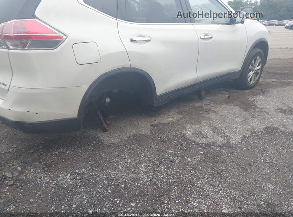 KNMAT2MV1GP630740 2016 NISSAN ROGUE White წინა ხედი