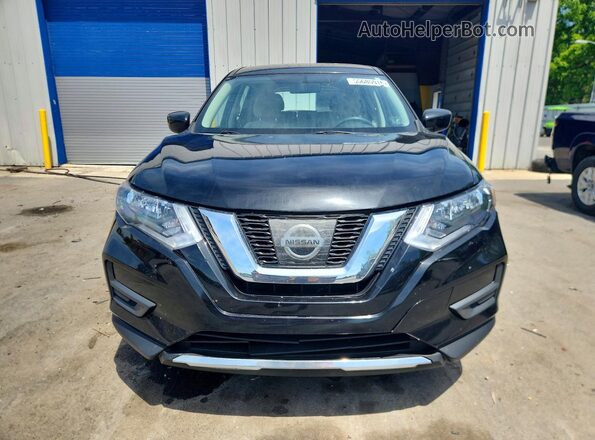 KNMAT2MV1HP571531 2017 NISSAN ROGUE Black Դիմացի տեսք