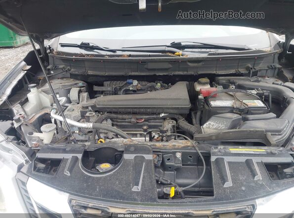 KNMAT2MV1HP572789 2017 NISSAN ROGUE Gray Rear view