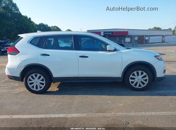 KNMAT2MV1HP576891 2017 NISSAN ROGUE White უკანა სალონის ხედი
