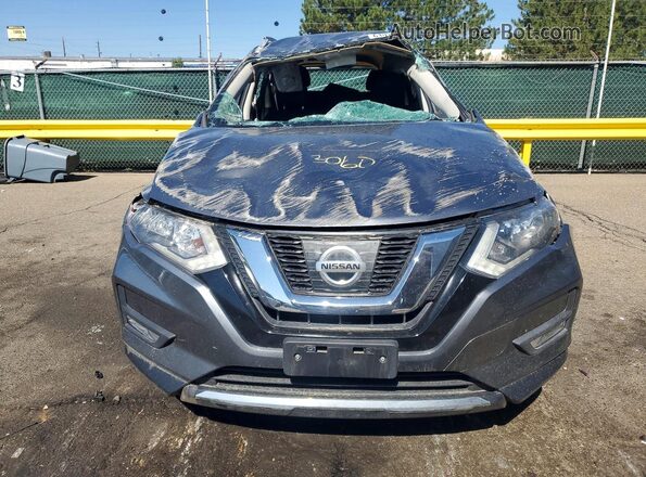 KNMAT2MV1HP617620 2017 NISSAN ROGUE Gray Вид спереду
