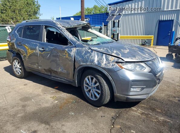 KNMAT2MV1HP617620 2017 NISSAN ROGUE Gray Передня права чверть