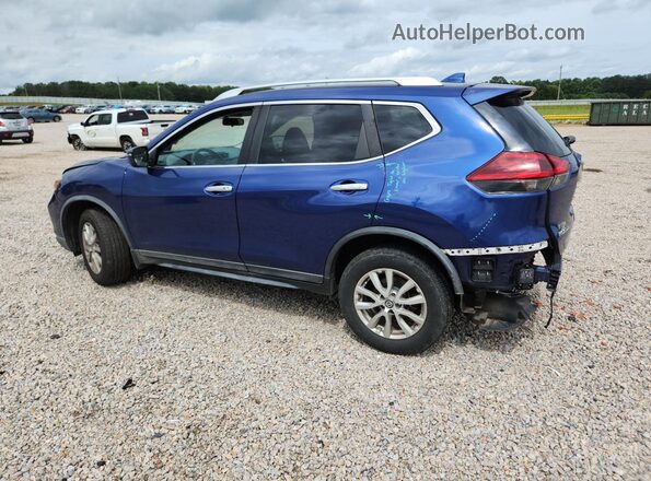 KNMAT2MV1JP613315 2018 NISSAN ROGUE Blue Trasero izquierdo