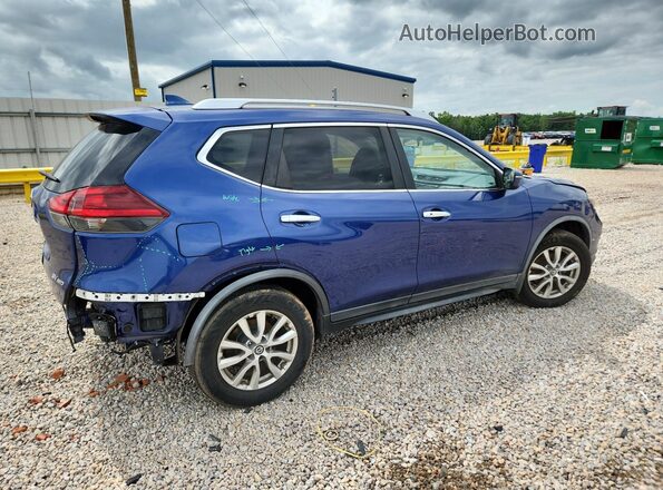 KNMAT2MV1JP613315 2018 NISSAN ROGUE Blue Trasero derecho