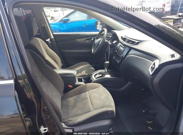 KNMAT2MV2GP680420 2016 NISSAN ROGUE Black Vista interior delantera