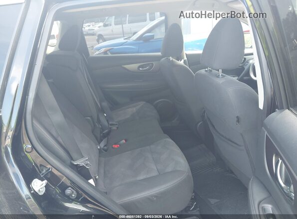 KNMAT2MV2GP680420 2016 NISSAN ROGUE Black Vista de la etiqueta del VIN