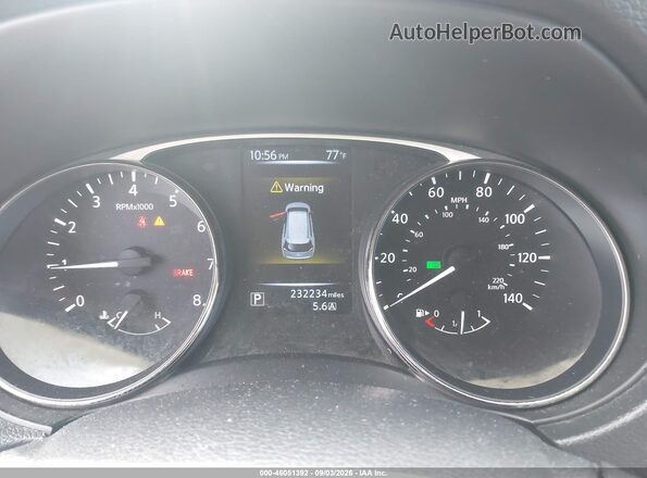 KNMAT2MV2GP680420 2016 NISSAN ROGUE Black Vista de los asientos traseros