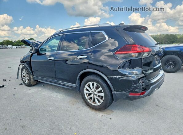 KNMAT2MV2JP595794 2018 NISSAN ROGUE Black Задня ліва чверть