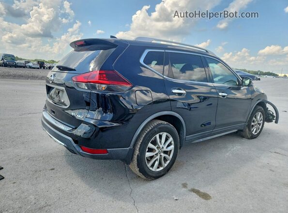 KNMAT2MV2JP595794 2018 NISSAN ROGUE Black Задня права чверть