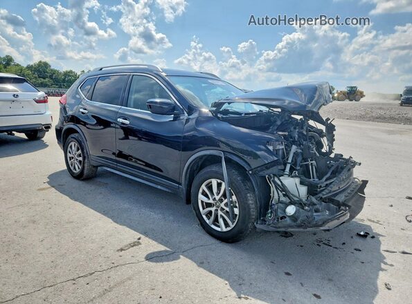 KNMAT2MV2JP595794 2018 NISSAN ROGUE Black Передня права чверть
