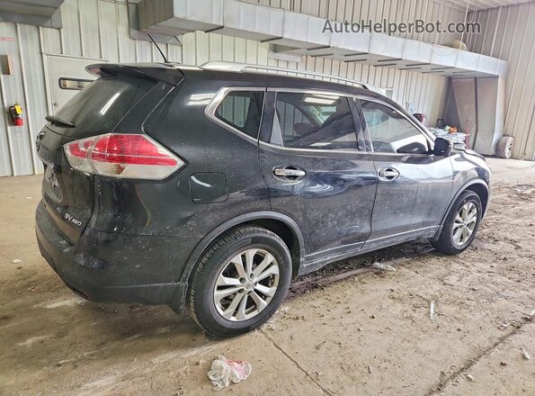 KNMAT2MV3GP603519 2016 NISSAN ROGUE Черный Задняя правая четверть
