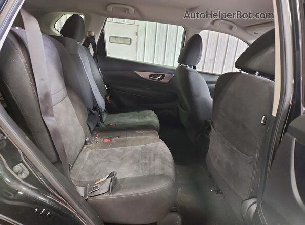 KNMAT2MV3GP603519 2016 NISSAN ROGUE Черный Вид задних сидений