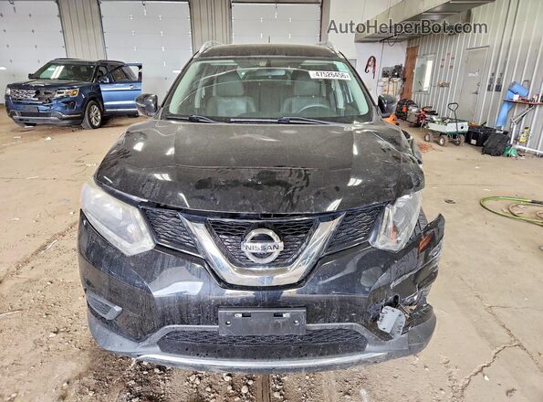 KNMAT2MV3GP603519 2016 NISSAN ROGUE Черный Вид спереди