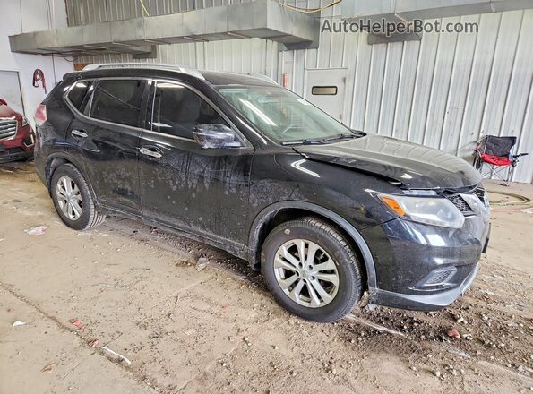 KNMAT2MV3GP603519 2016 NISSAN ROGUE Черный Передняя правая четверть