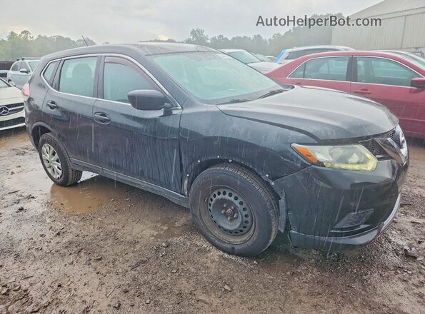 KNMAT2MV3GP619206 2016 NISSAN ROGUE Black Առջևի աջ