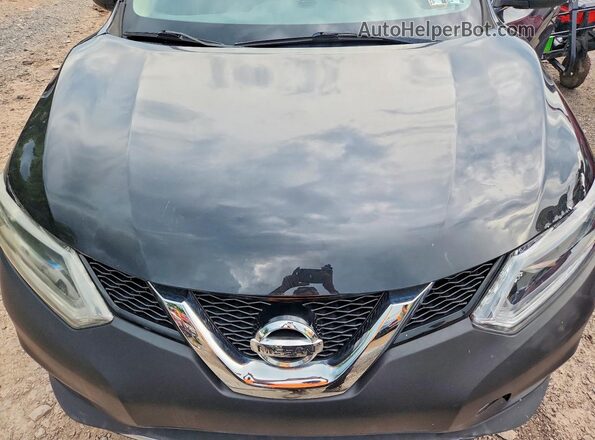 KNMAT2MV3GP619206 2016 NISSAN ROGUE Black Շարժիչի բաժամունքի տեսք