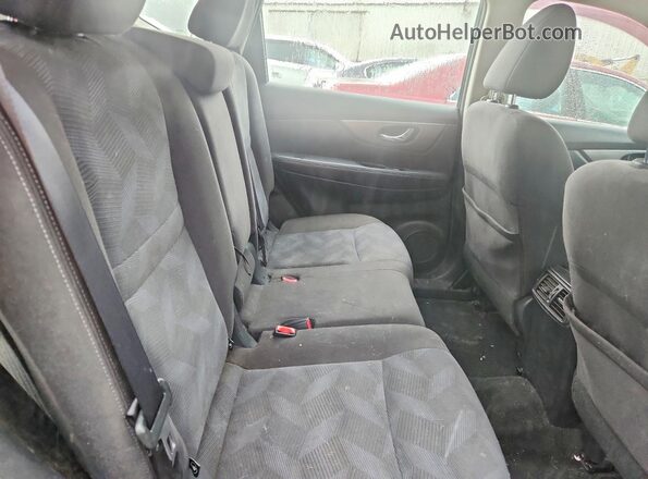 KNMAT2MV3GP619206 2016 NISSAN ROGUE Black Սալոնի հետևի տեսք