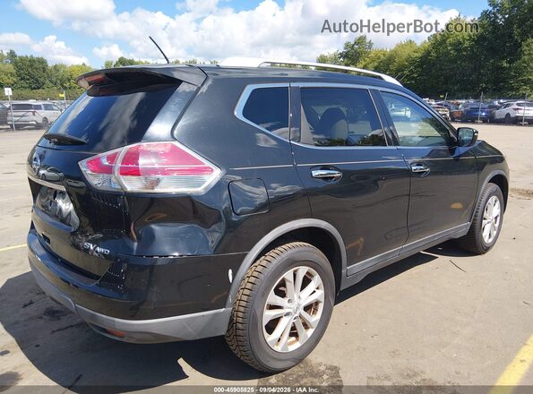 KNMAT2MV3GP668650 2016 NISSAN ROGUE Black Rear right