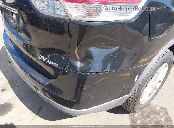 KNMAT2MV3GP668650 2016 NISSAN ROGUE Black Front view
